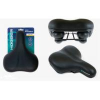 Седло для вело TRIX 260х220мм комфорт унисекс, черное 00-10013031 HOGGER