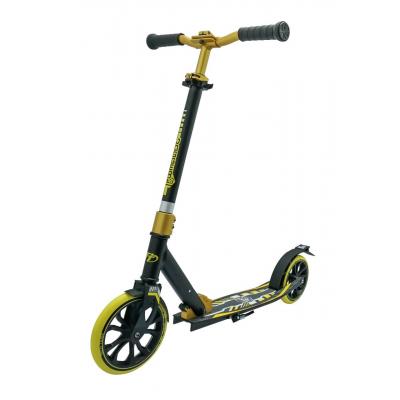 Самокат ТТ 210 jogger черно-желтый 1/2