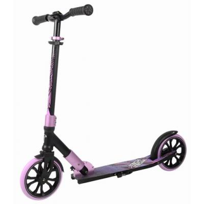 Самокат ТТ 210R COMFORT black/purple 1/2