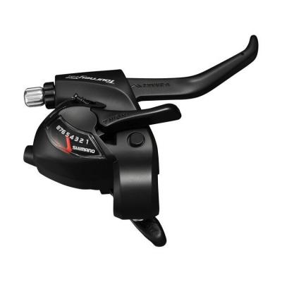 Шиф/Тор р.Shimano Tourney,ТХ800, правый 8ск, 2 пальца тр.2050мм, черный