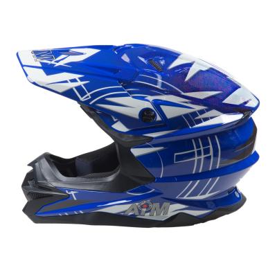 Шлем (Кросс) AiM JK803S Blue/White M