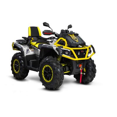 AODES ATV Pathcross (Double seat) 1000 MAX MUD PRO  серебристо-желтый 30 CST Rusam 2026