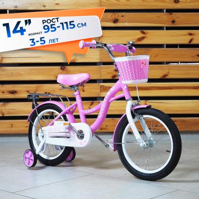 14 Вел-д ARIA QUEEN корзинка KSQ141 Розовый белый PW