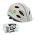 Шлем в ком-те Polisport Xs kids premium Hello giraffe/parrot x/s=48/52 matte finish