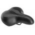Седло для вело TRIX 250х210мм комфорт, черно-серое AZ-5555-02