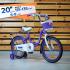20 Вел-д FALCON BIKE ORLAN WING FUNNY, сталь МАРКИРОВКА фиолетовый
